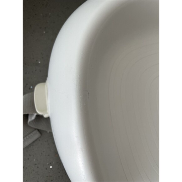 BabyBjörn Booster Seat 069021US White For Toddlers Using Existing Dining Chair - Picture 5 of 16